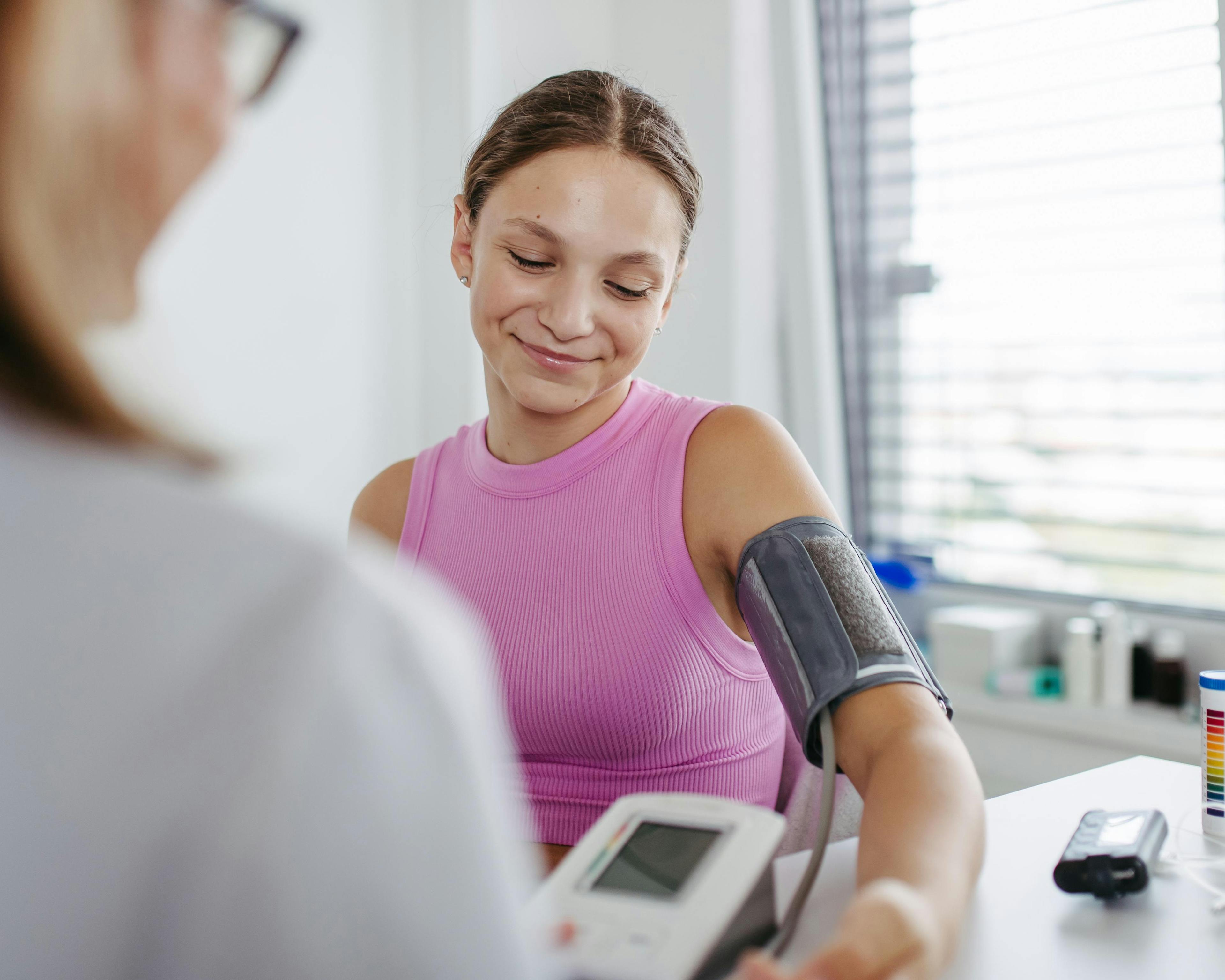 Measuring a patient's blood pressure